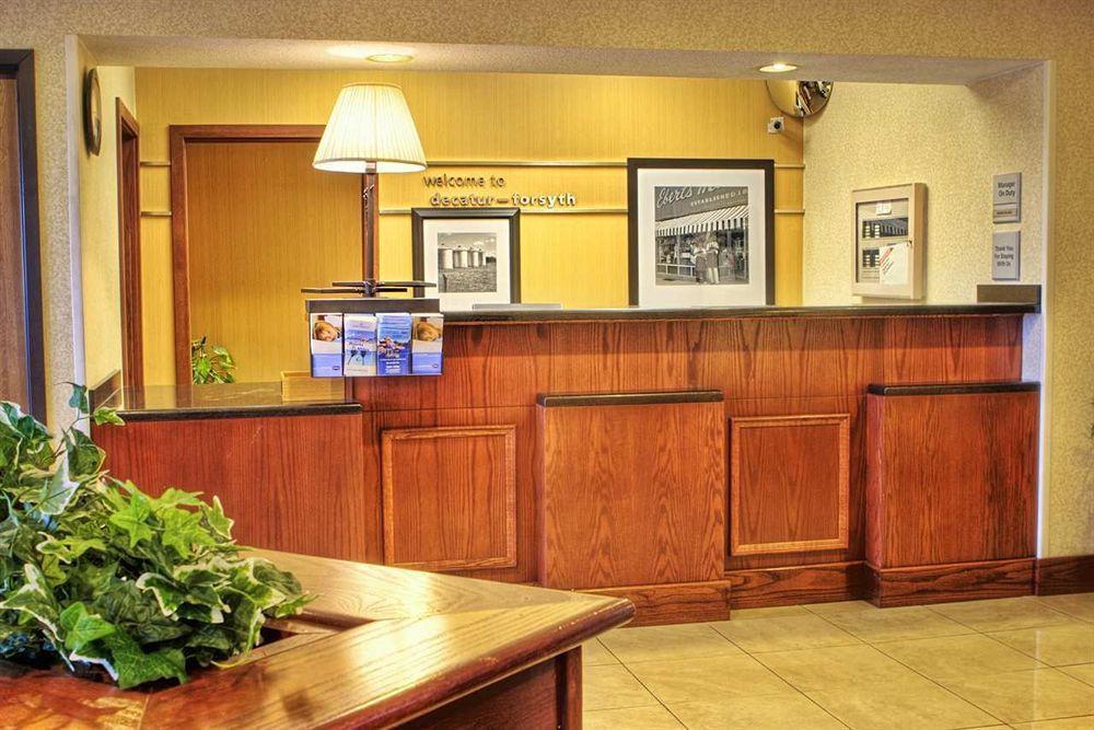 Surestay By Best Western Forsyth Decatur Inreriör bild